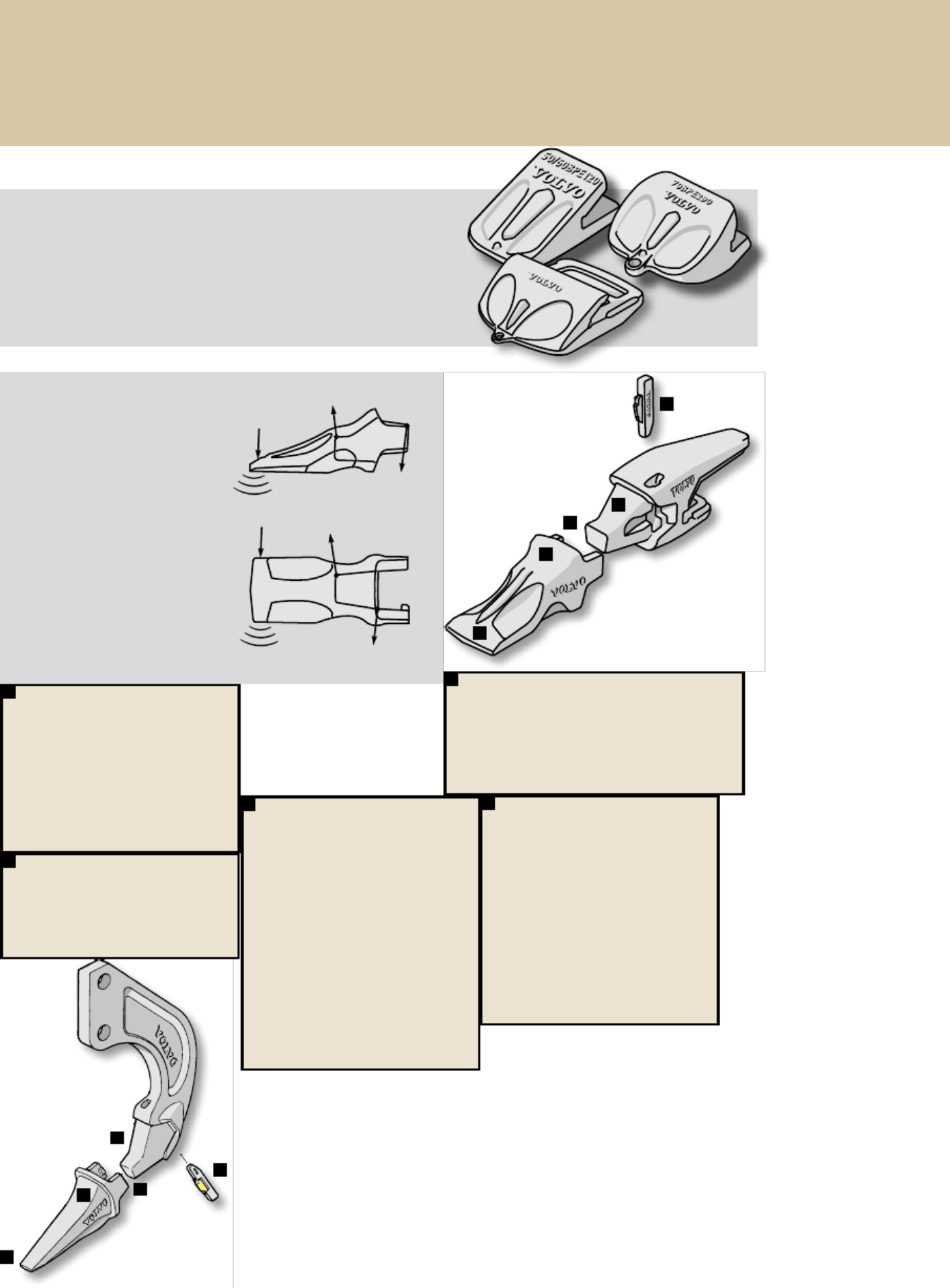 Sample 4 of Volvo CE Tooth System Technical Manual [PDF]