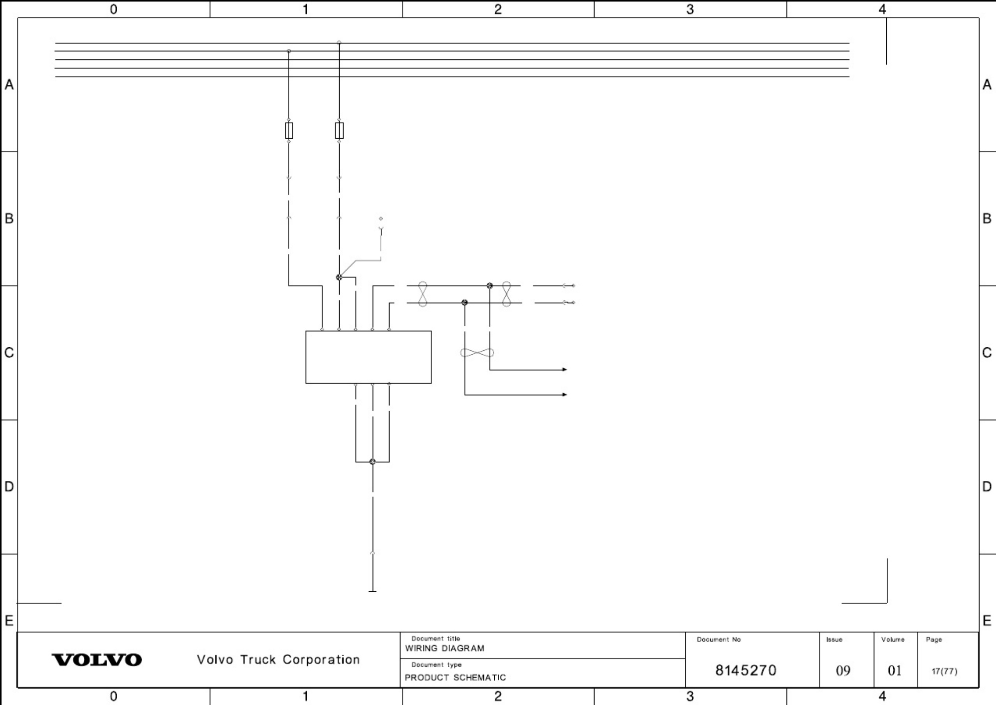 Sample 3 of Volvo CE Truck Wiring Diagram 12V Complete Electrical Wiring Schematic & System Diagram [PDF]
