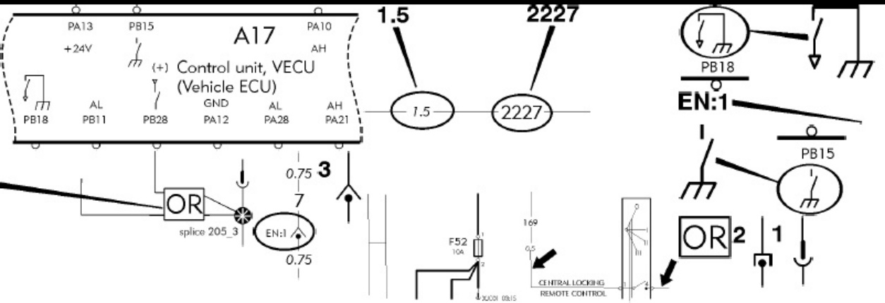 Sample 2 of Volvo CE Truck Wiring Diagram Complete Electrical Wiring Schematic & System Diagram [PDF]