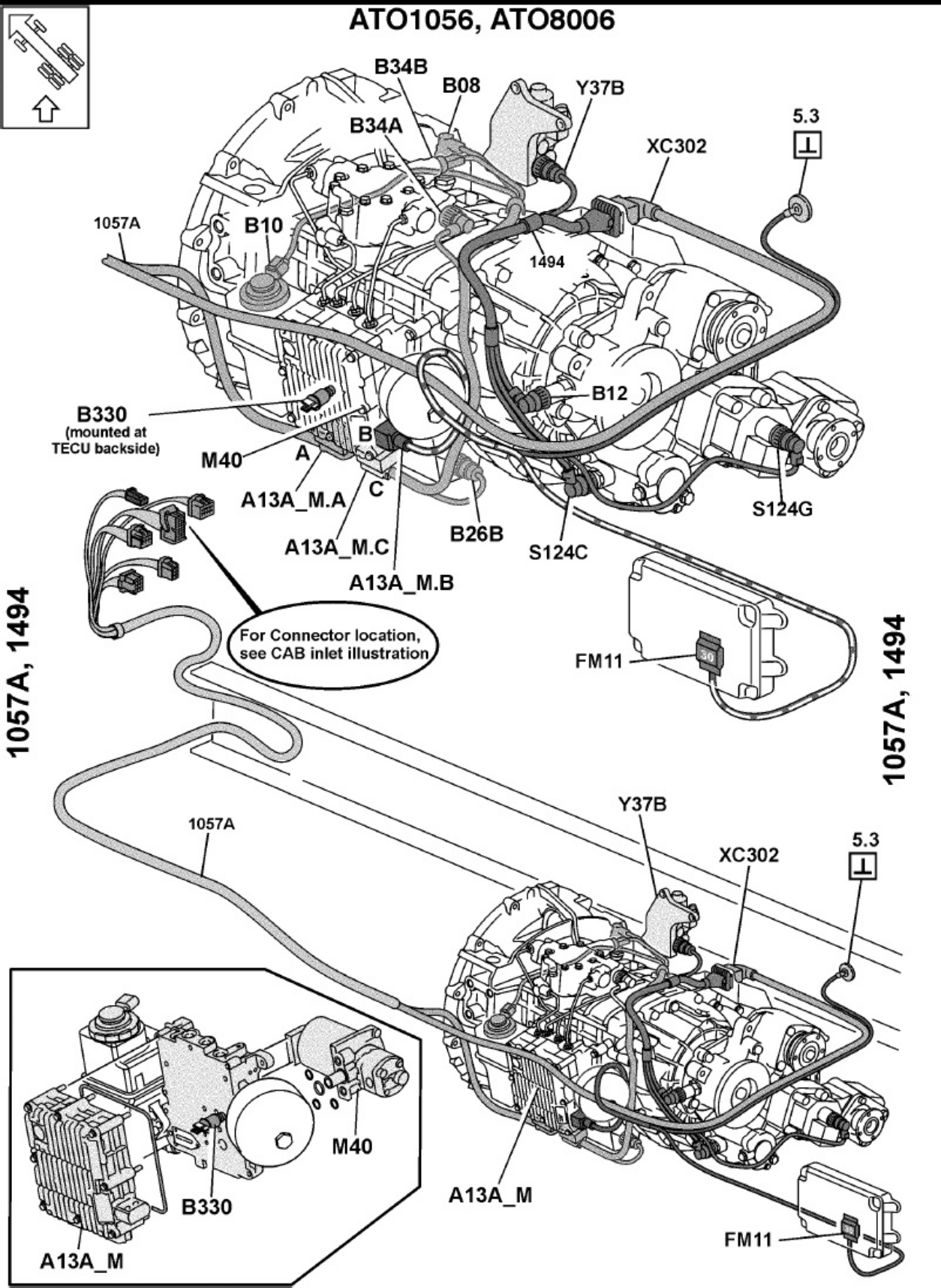 Sample 6 of Volvo CE Truck Wiring Diagram Complete Electrical Wiring Schematic & System Diagram [PDF]