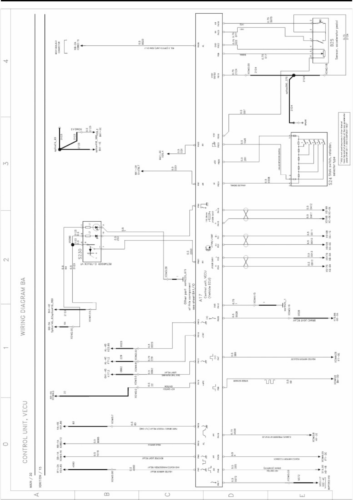 Sample 5 of Volvo CE Truck Wiring Diagrams Overview Complete Electrical Wiring Schematic & System Diagram [PDF]