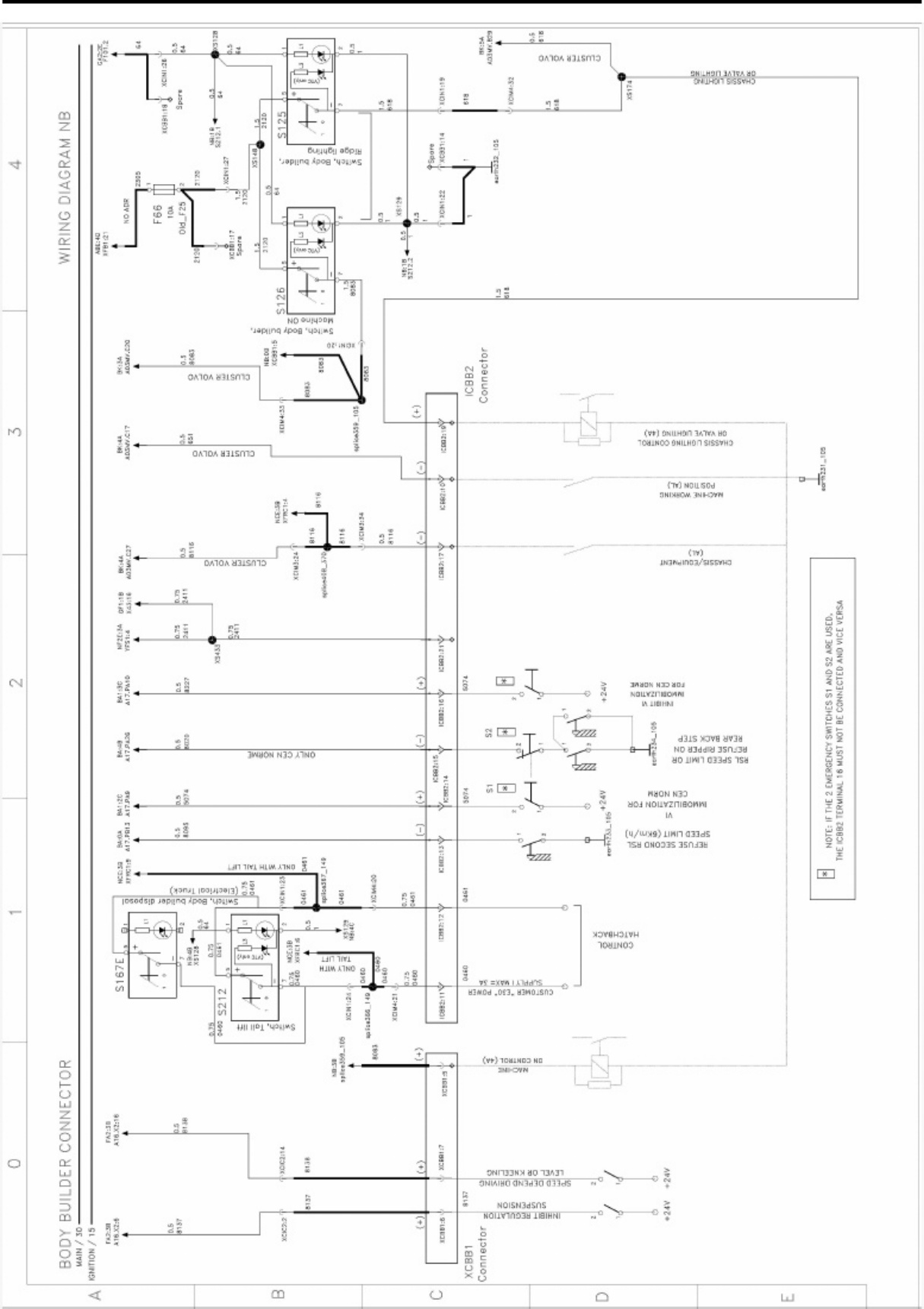 Sample 7 of Volvo CE Truck Wiring Diagrams Overview Complete Electrical Wiring Schematic & System Diagram [PDF]