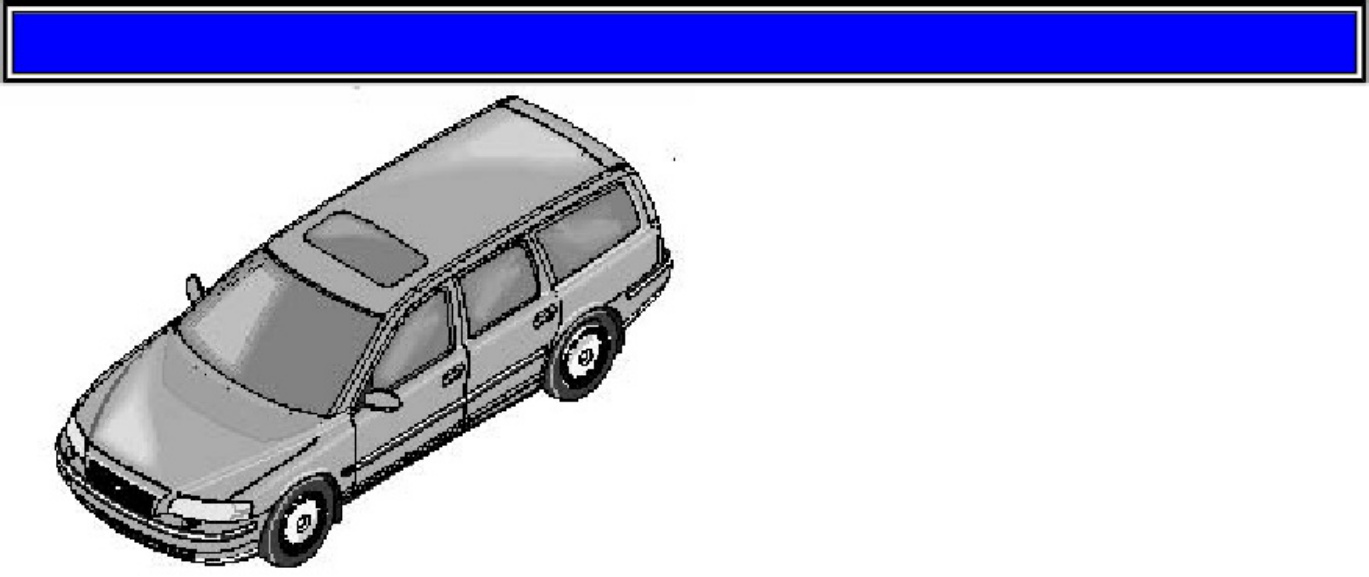 Volvo CE V70 2002 User Technical Manual [PDF] cover