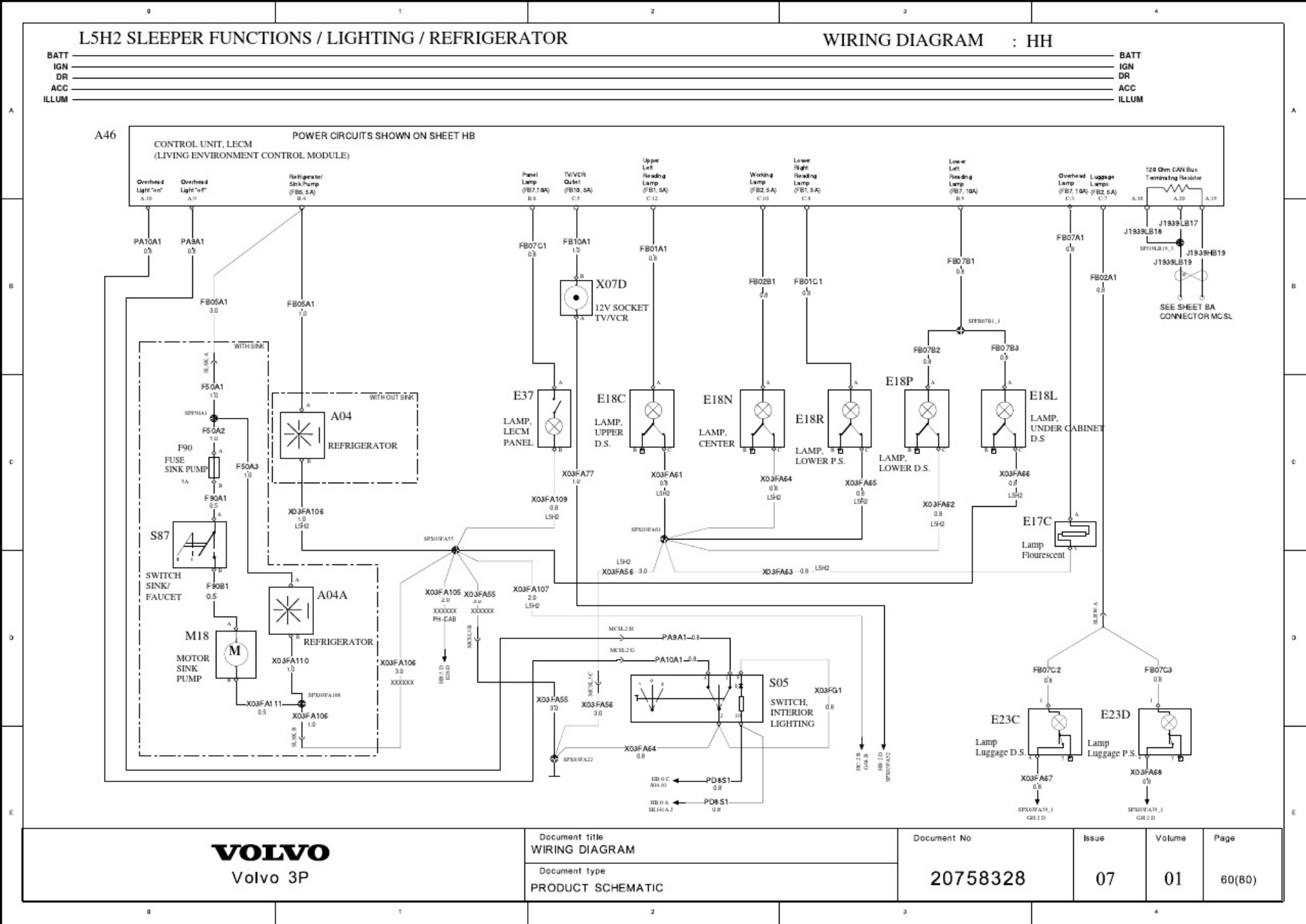 Volvo CE VHD Wiring Diagram Schematics Complete Electrical Wiring Schematic & System Diagram [PDF] sample cover