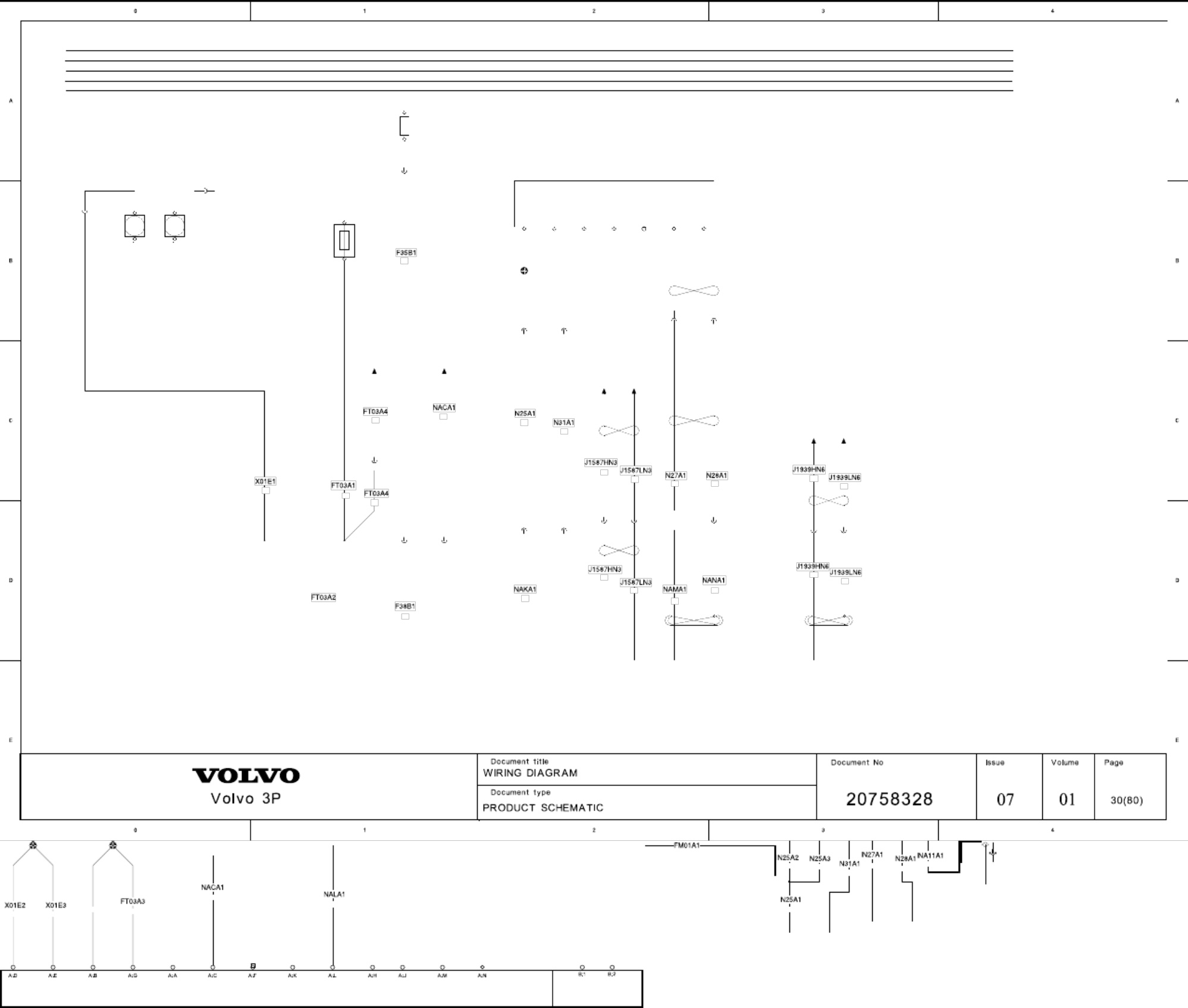 Sample 6 of Volvo CE VHD Wiring Diagram Schematics Complete Electrical Wiring Schematic & System Diagram [PDF]