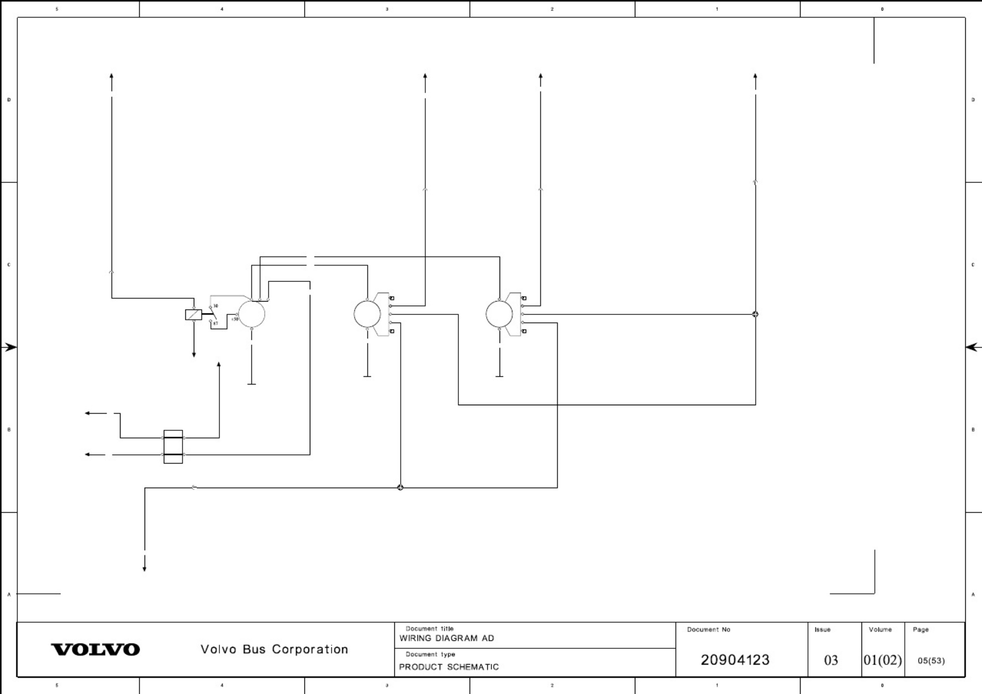 Sample 2 of Volvo CE Wiring Diagram B7 B9 B12 Complete Electrical Wiring Schematic & System Diagram [PDF]
