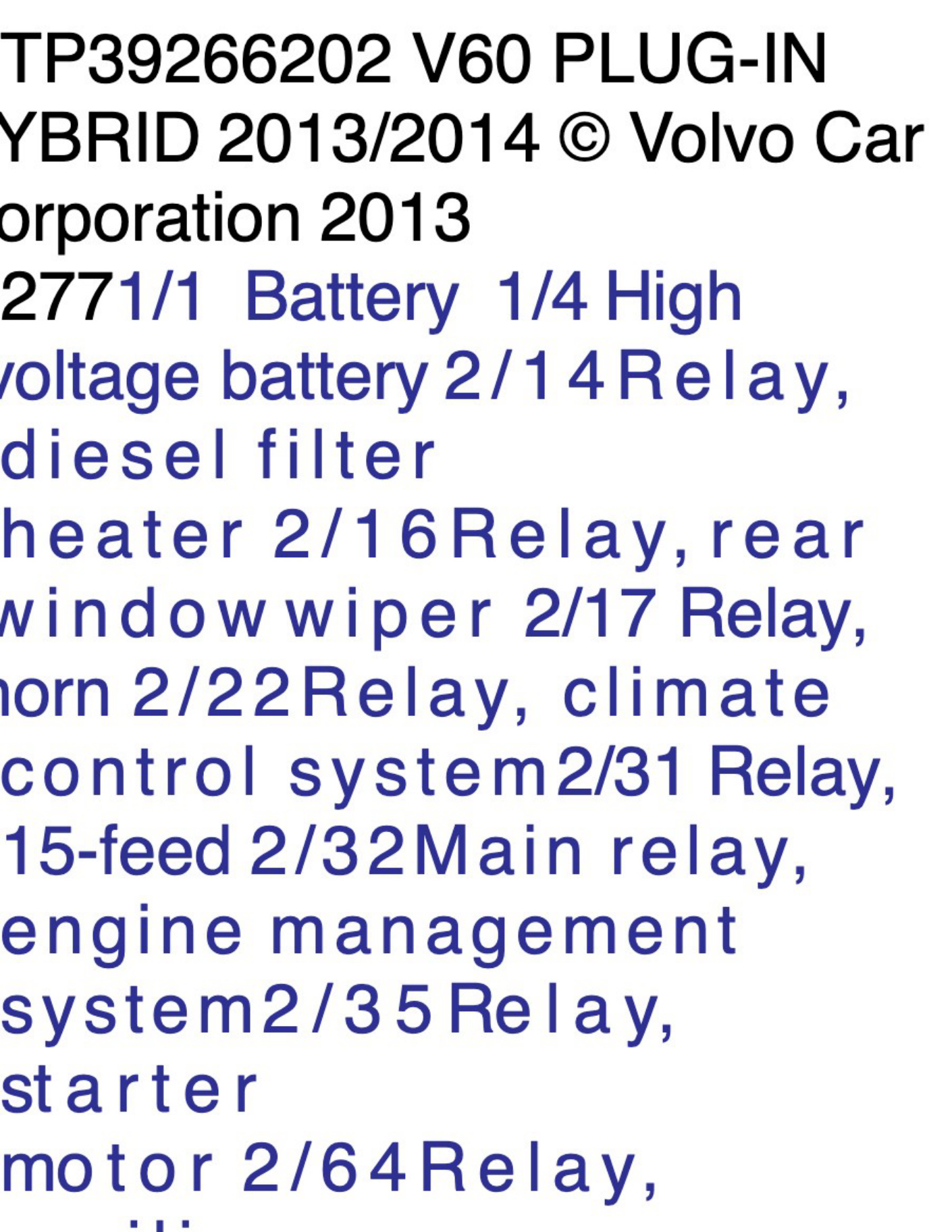 Sample 8 of Volvo CE Wiring Diagram - Volvo v60 Plug in Complete Electrical Wiring Schematic & System Diagram [PDF]