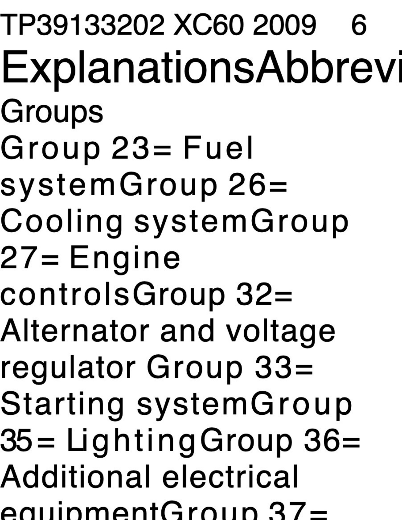 Sample 2 of Volvo CE Xc60 2010 Electrical Wiring Diagram Complete Electrical Wiring Schematic & System Diagram [PDF]