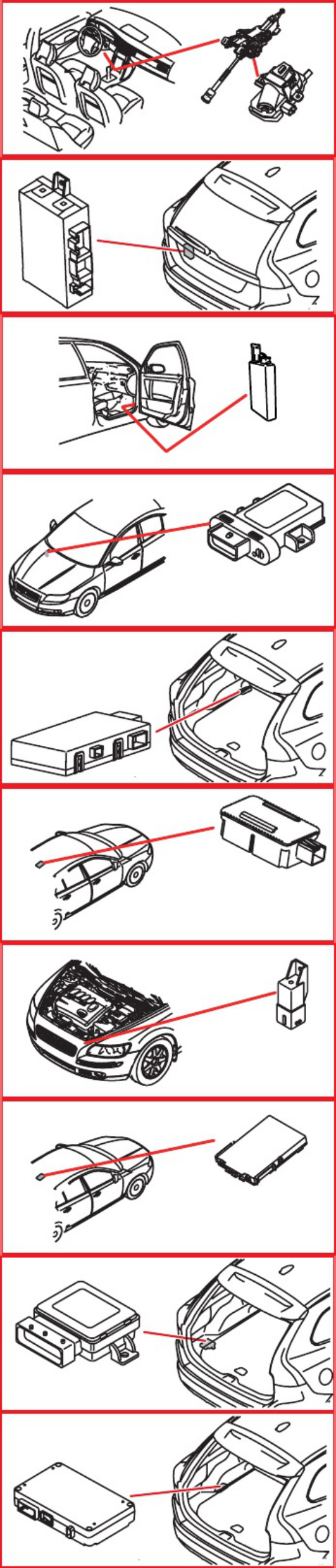Sample 7 of Volvo CE Xc60 2010 Electrical Wiring Diagram Complete Electrical Wiring Schematic & System Diagram [PDF]