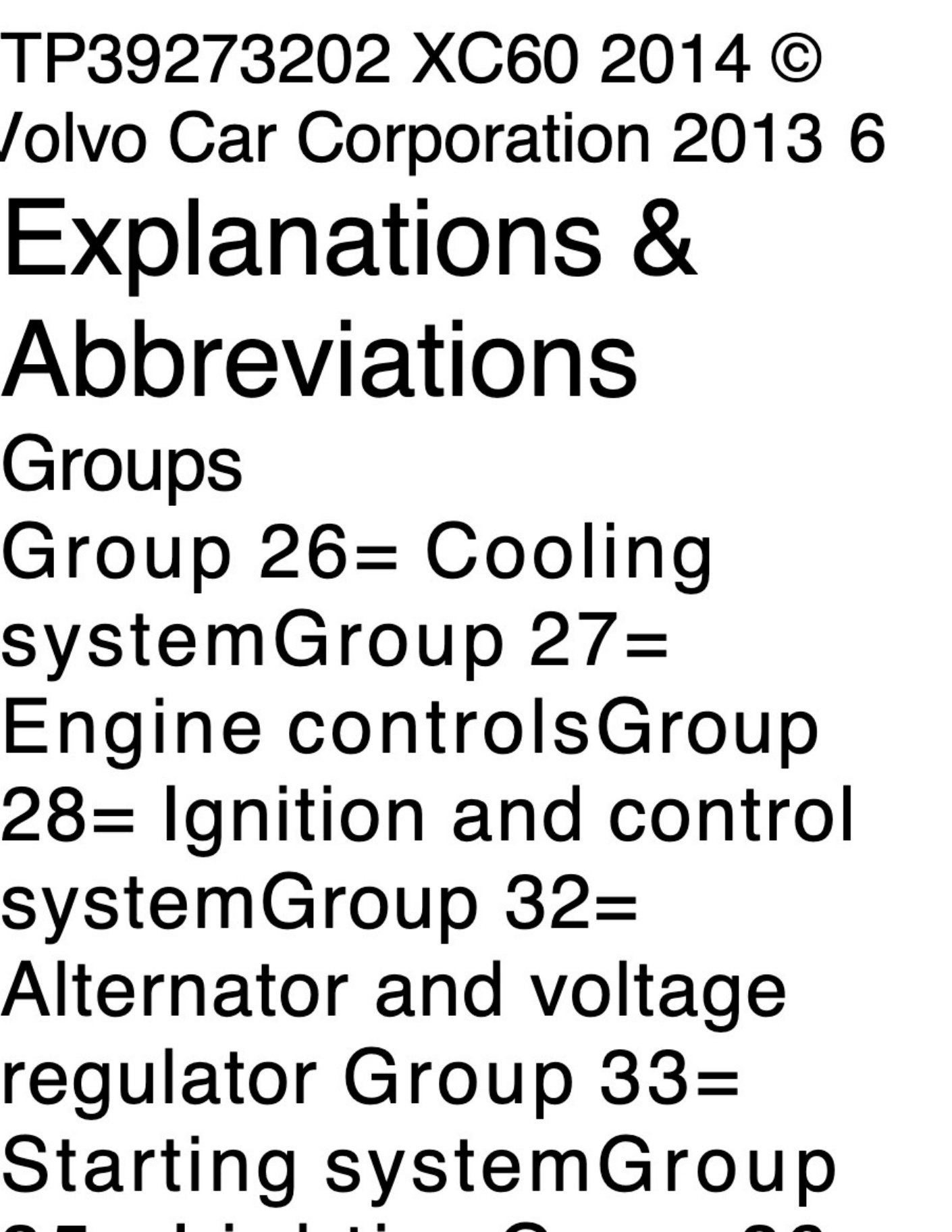 Sample 2 of Volvo CE XC60 Wiring Diagram 2014_2015 Complete Electrical Wiring Schematic & System Diagram [PDF]
