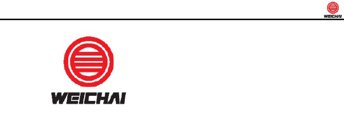 Weichai Power Weichai WP12 Engine Maintenance Operation & Maintenance Manual (OMM) [PDF] cover