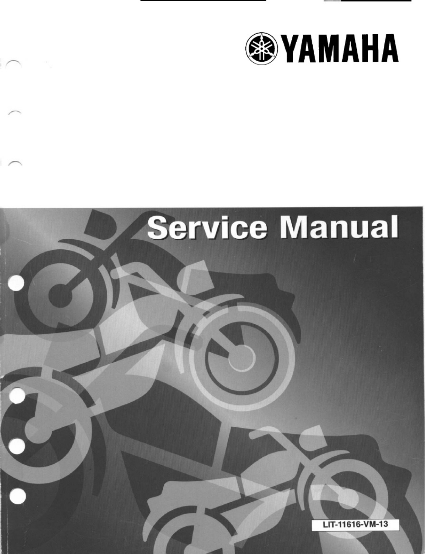 Yamaha V MAX Workshop Service Manual [PDF] cover