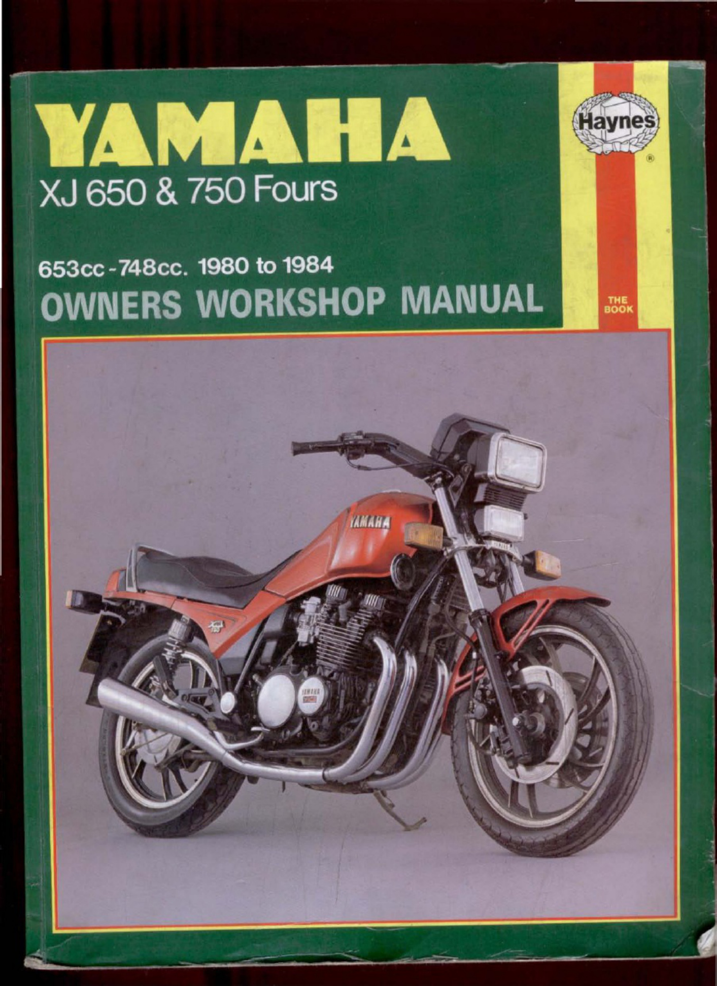 Yamaha XJ650 750 Workshop Service Manual [PDF] cover