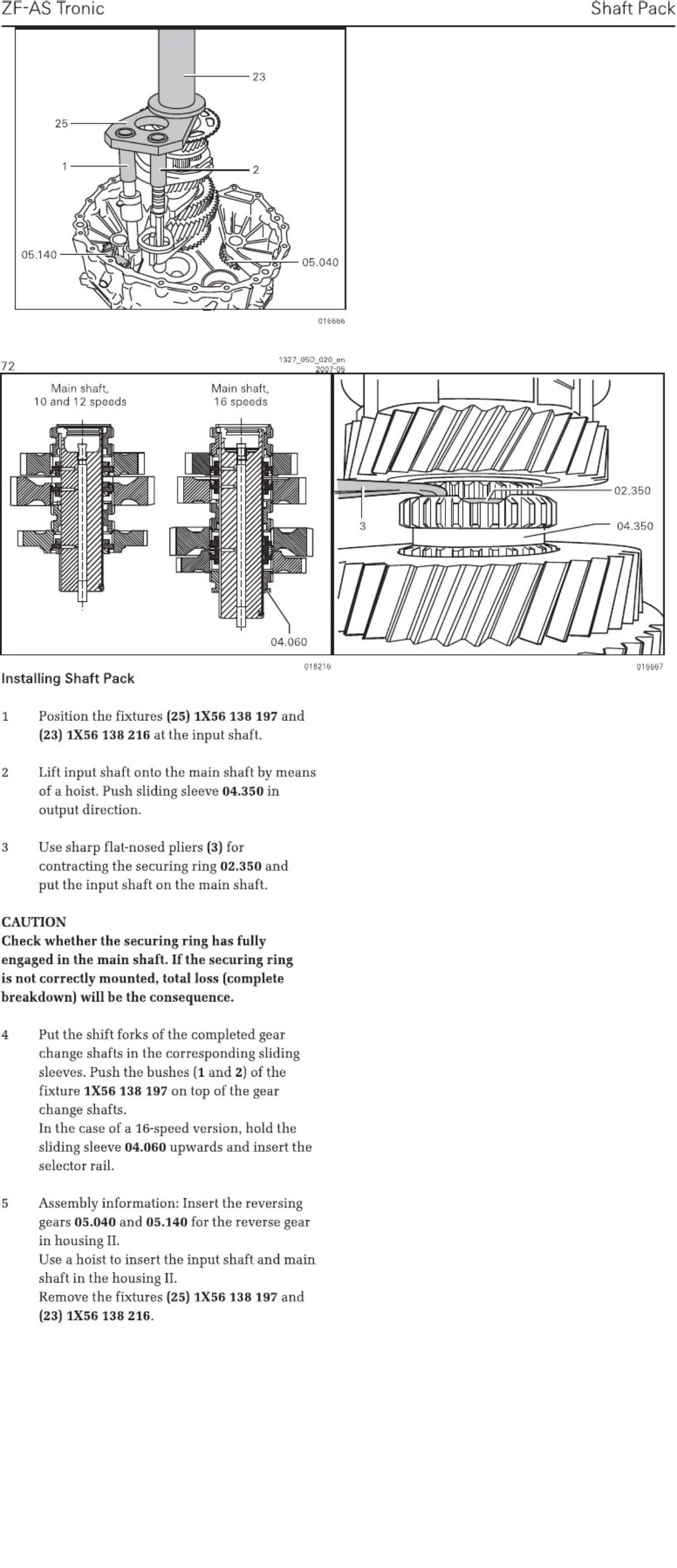 Sample 7 of ZF Friedrichshafen Astronic Transmission Workshop Service Manual [PDF]