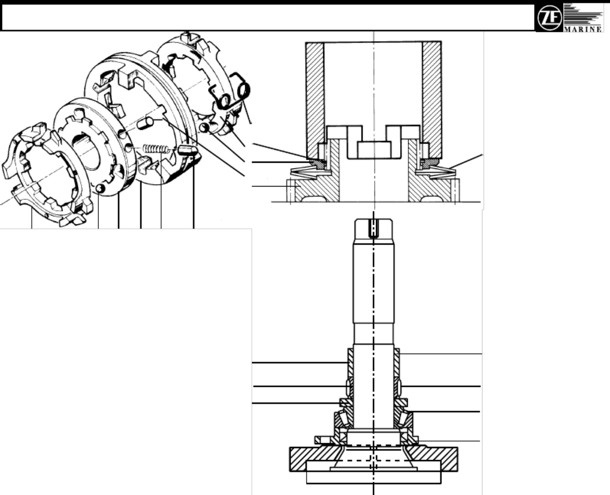 ZF Friedrichshafen Repair Marine / Vehicle Transmission Workshop Service Manual [PDF] cover